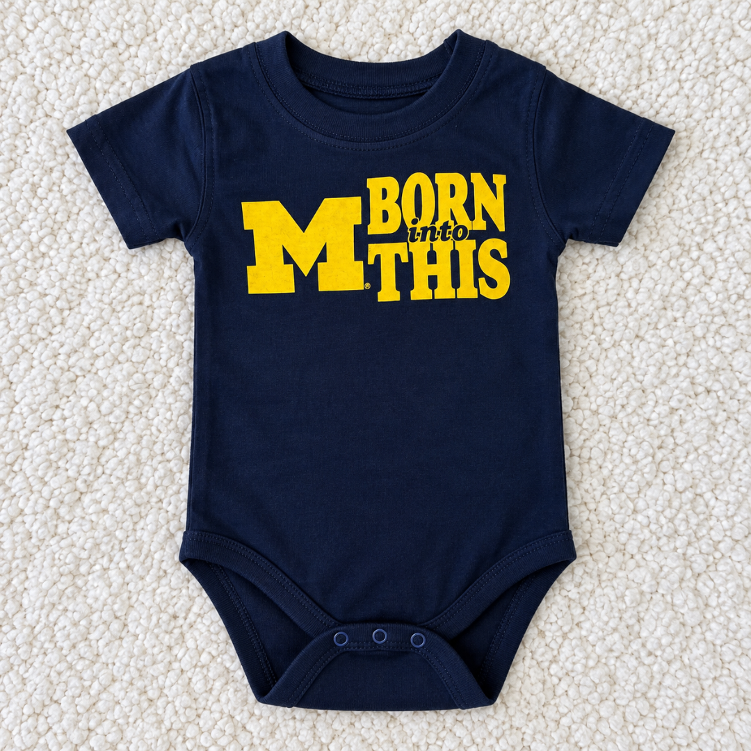 Michigan Born into This Onesie
