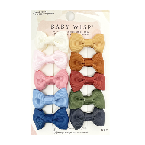 Charlotte Grosgrain Ribbon Bows (Set of 10): Let Live