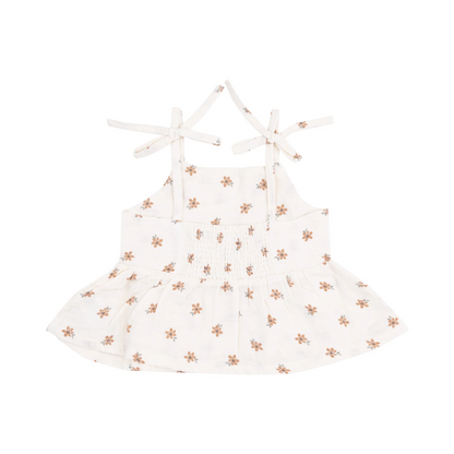 Bitty Blooms Peplum Tank Set
