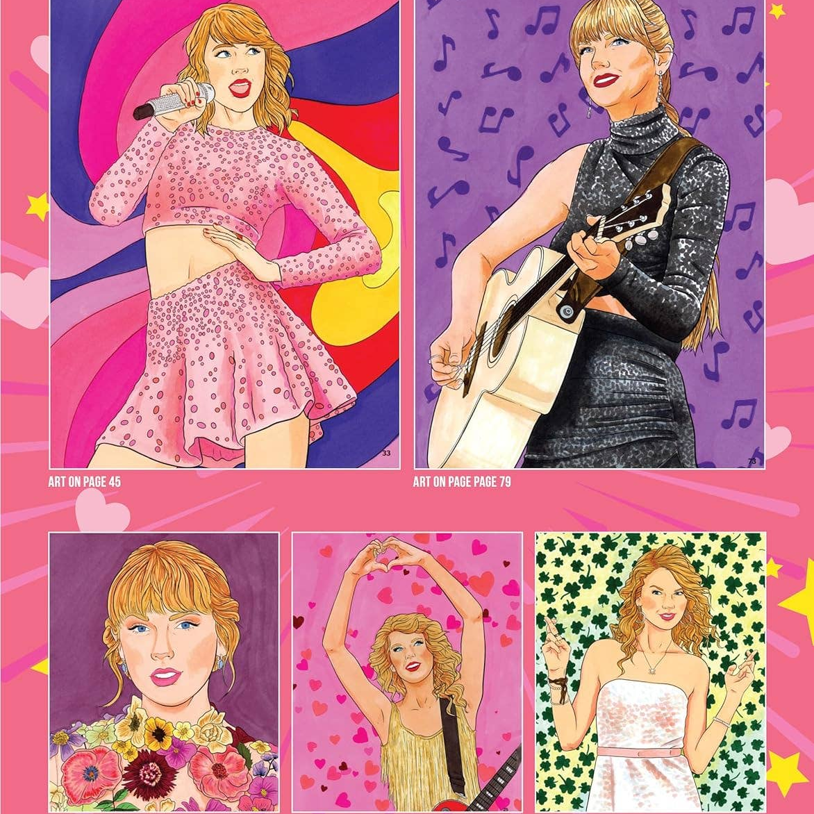 SUPER FAN-tastic Taylor Swift Coloring & Activity Book