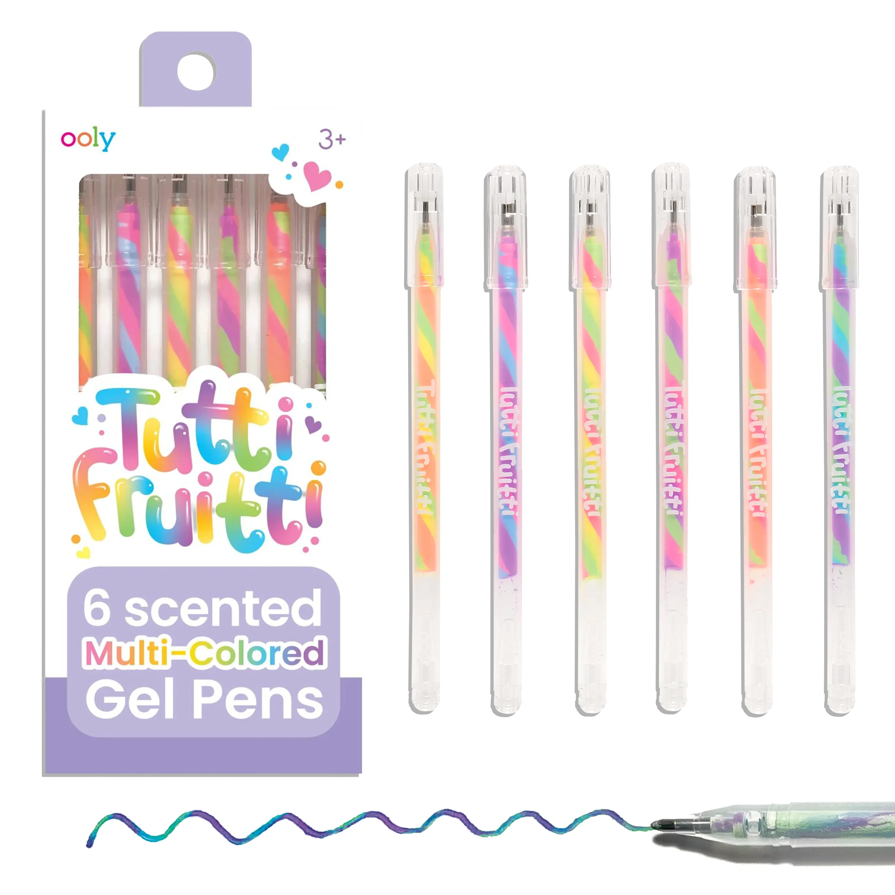 Tutti Fruitti Scented Multi-Colored Gel Pens