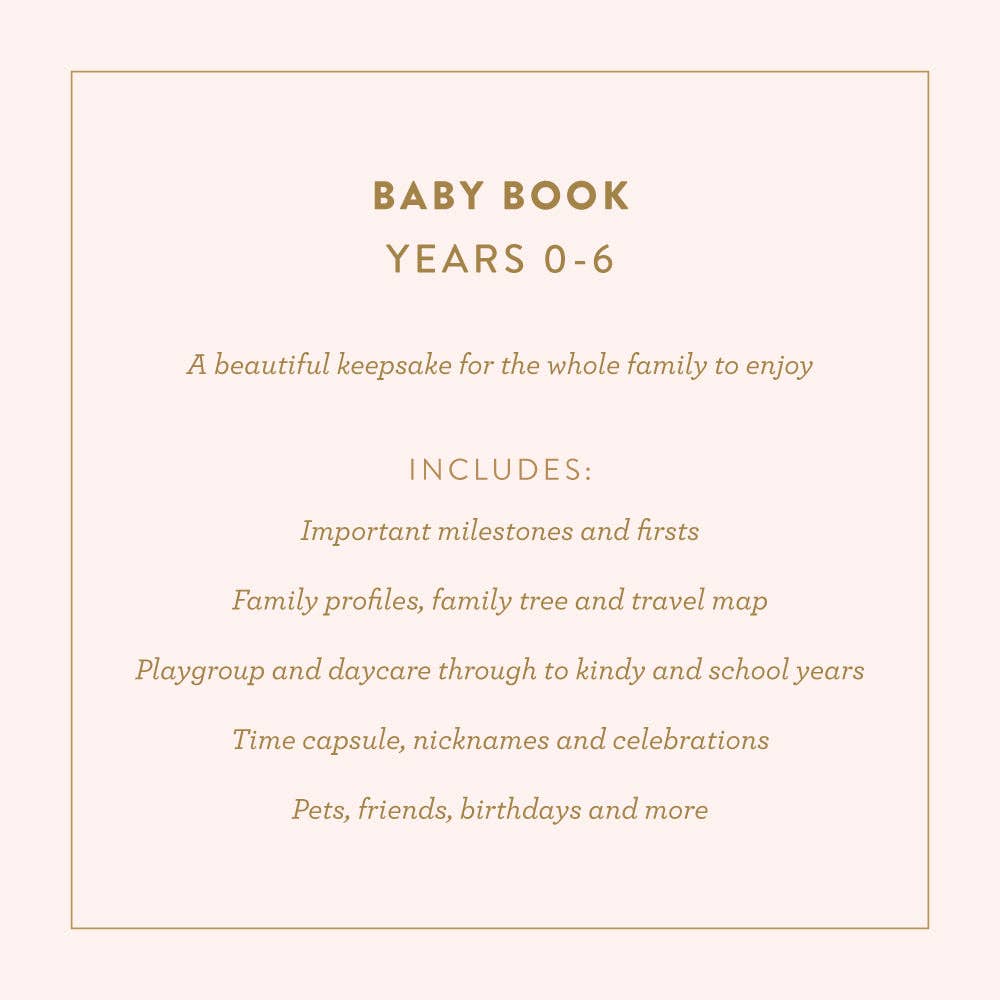 Baby Book Broderie