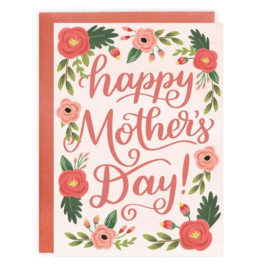 Floral Mothers Day Card