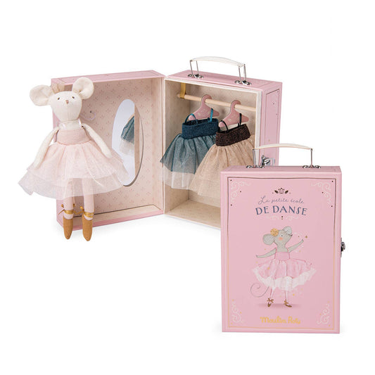 Tutu Suitcase with Ballerina Doll and Wardrobe