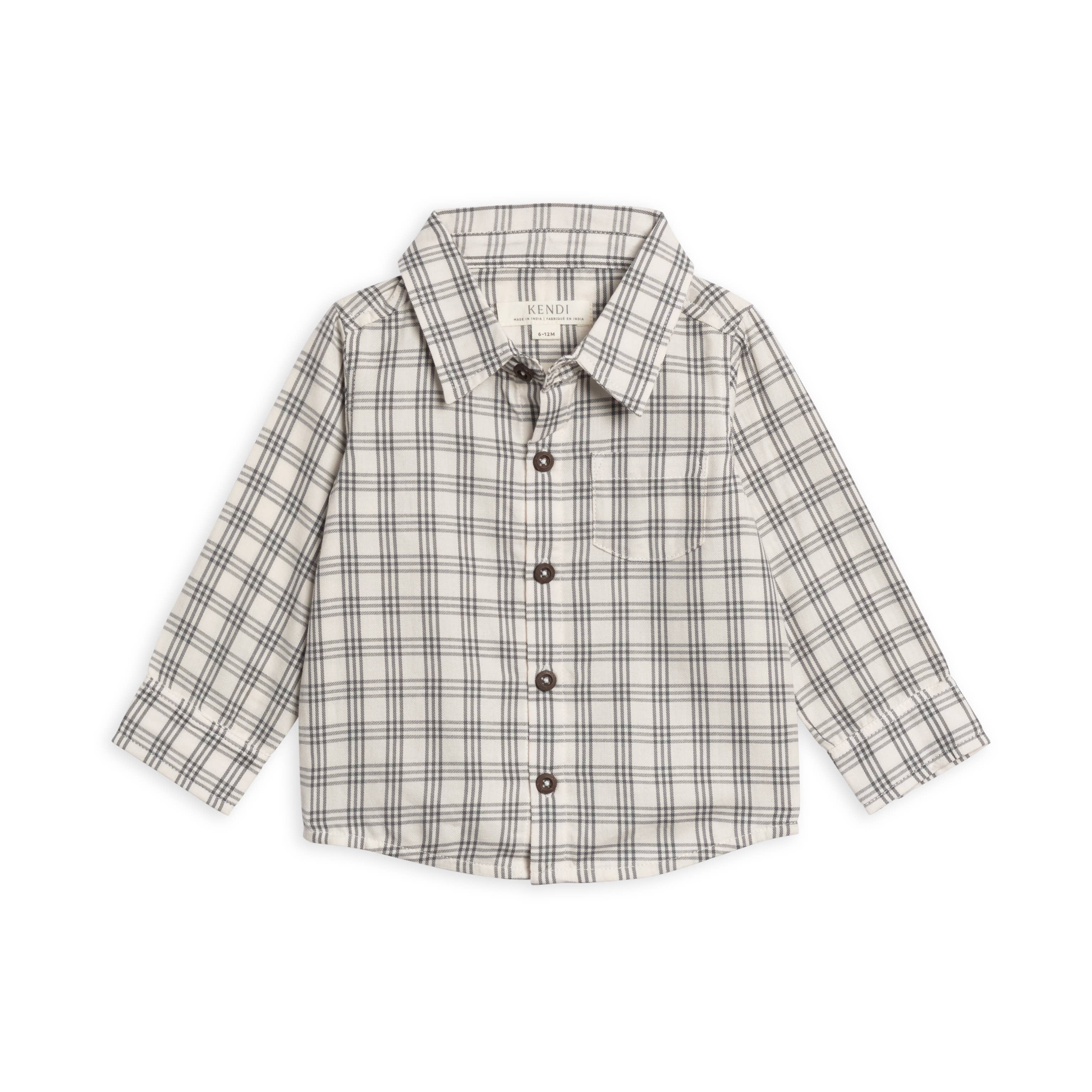 Earl Poplin Collar Shirt (baby)