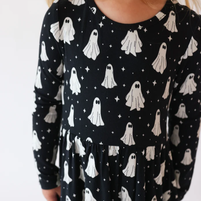 Ghostly Twirl Dress