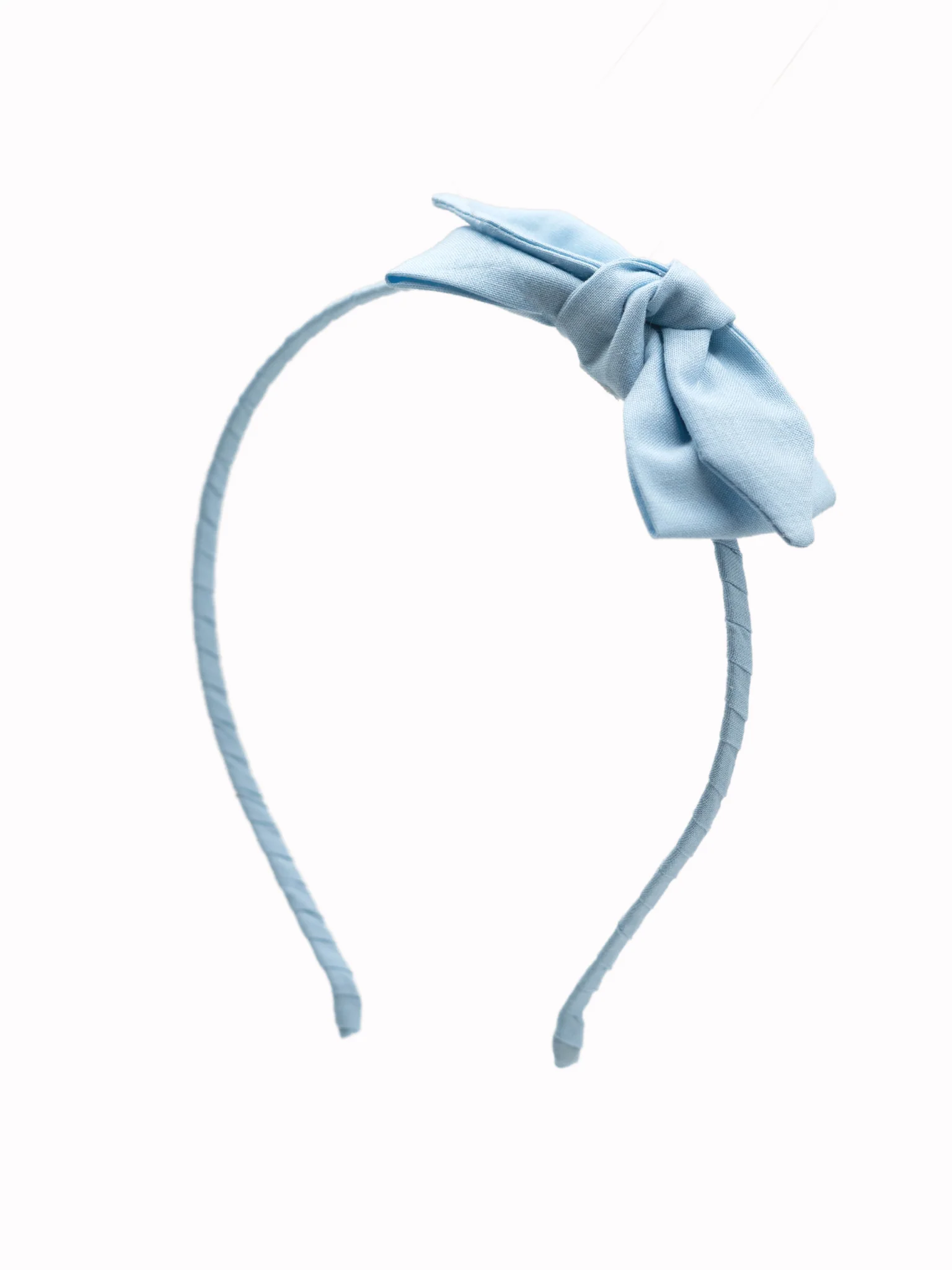 Bea Baby Blue Cotton Headband