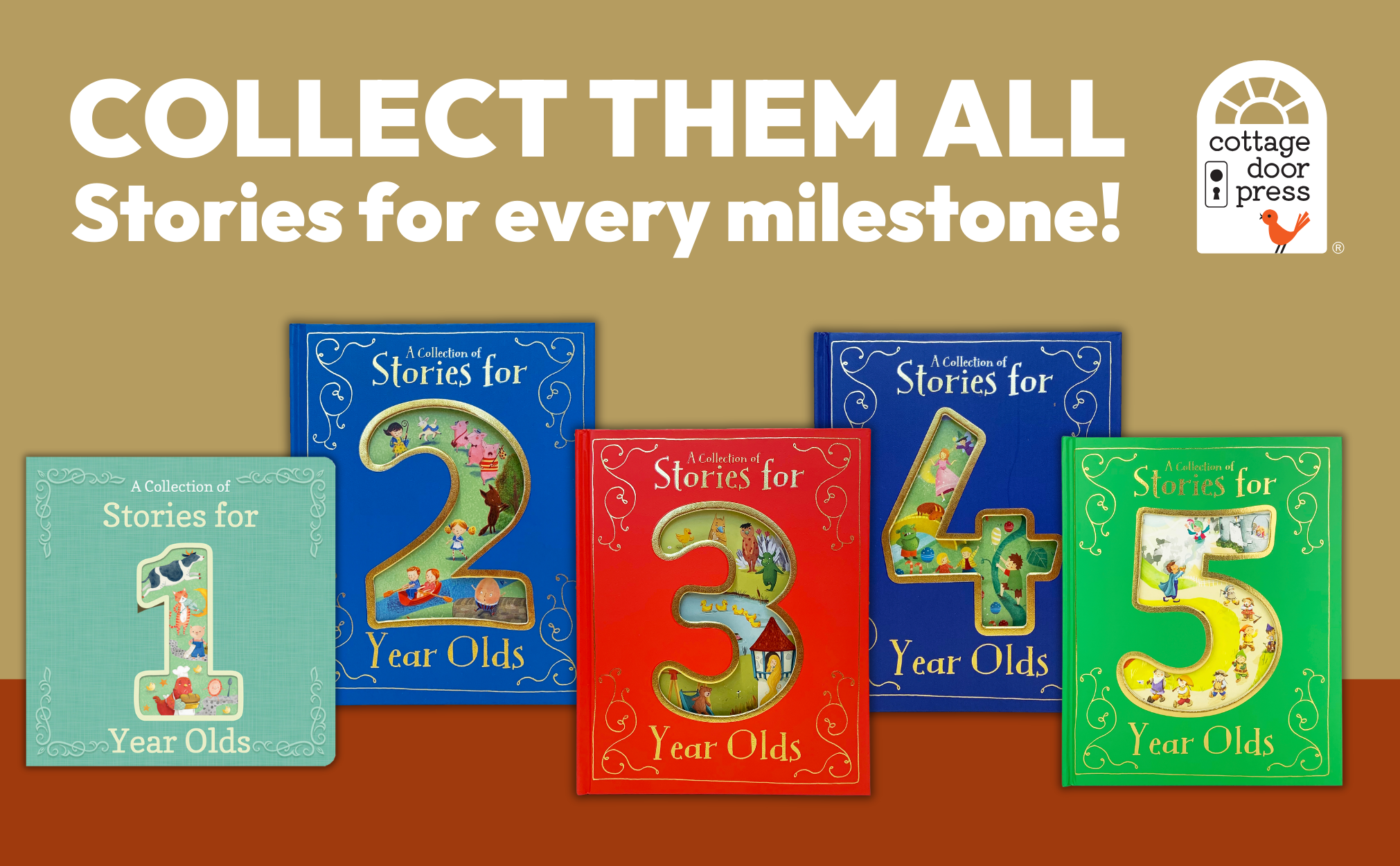 Gift for 1 Year Old: A Collection of Stories for 1-Year-Olds Board Book