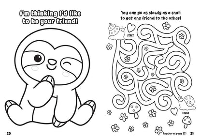 Jumbo Foil Coloring Book: Cutie-Verse by Editors of Silver Dolphin Books