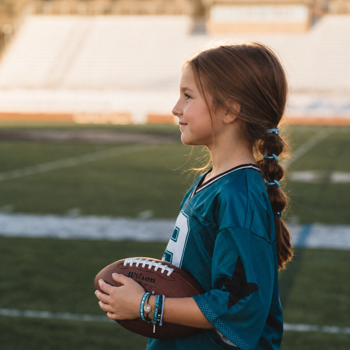 Michigan State Game Day Hair Tie Bracelets