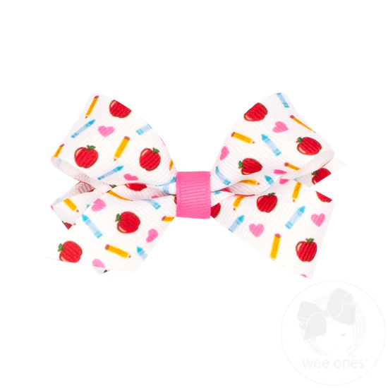 Back To School Medium Bow