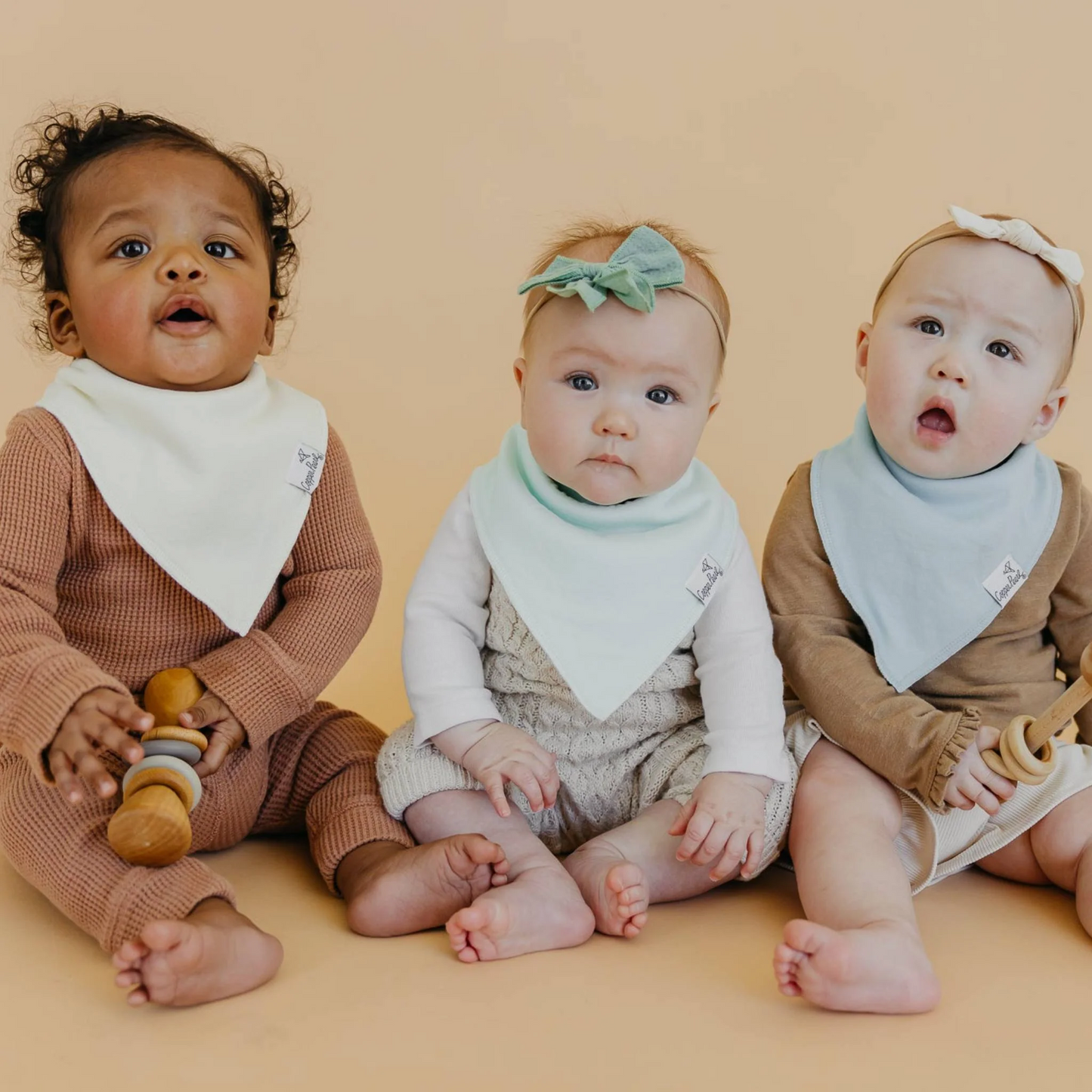 Bennie Bandana Bib Set 4-pack