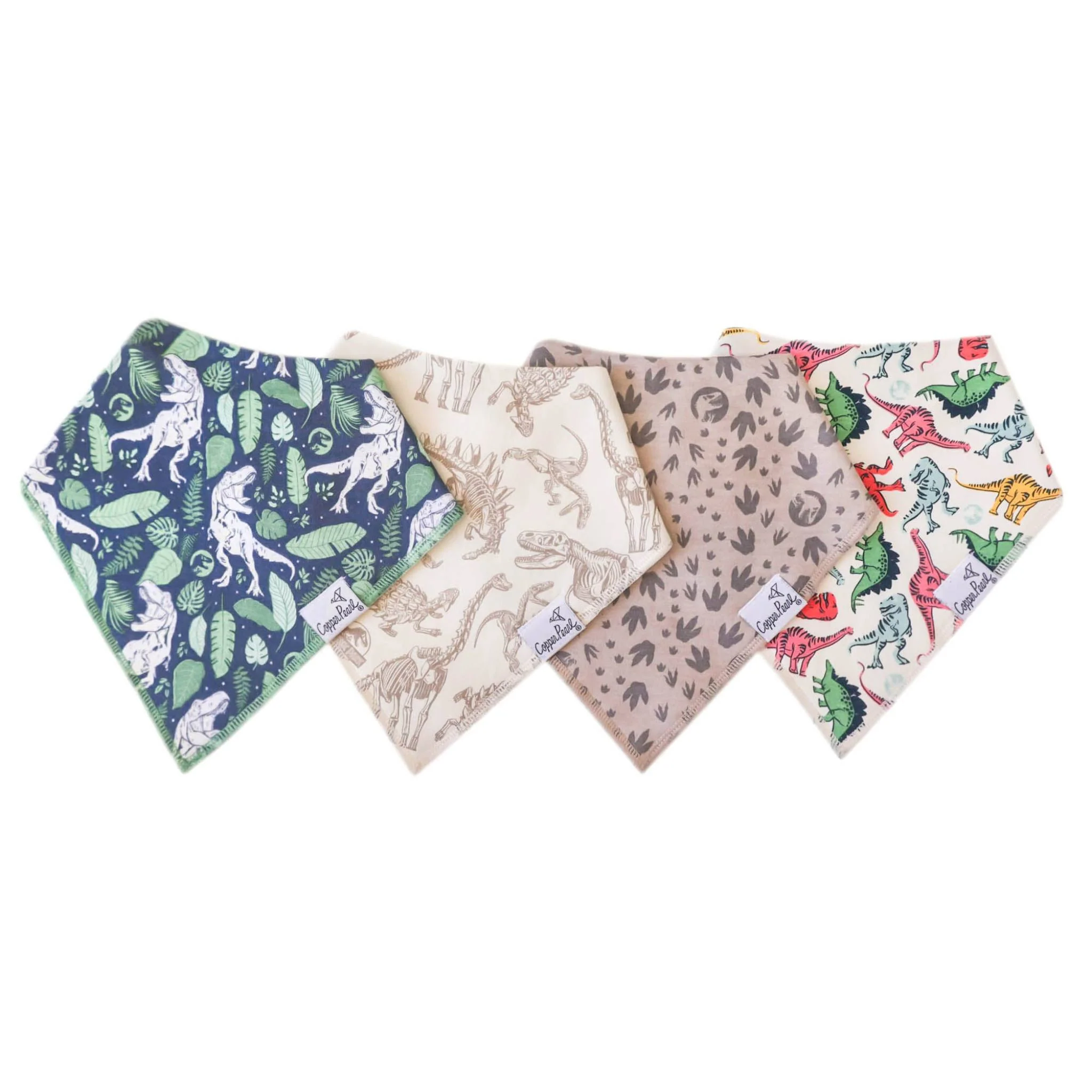 Jurassic Park Bandana Bib Set 4-pack