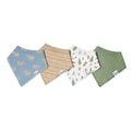 Peanut Baby Bandana Bib Set 4 pack
