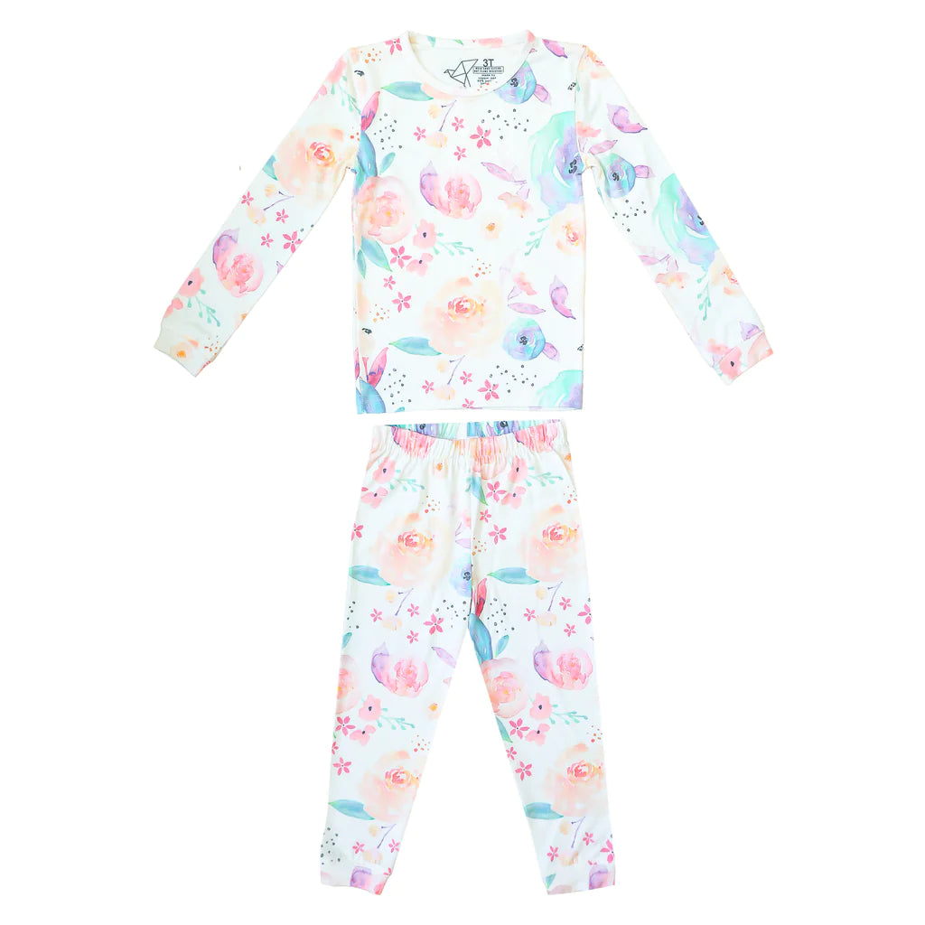 Bloom 2pc long sleeve pajamas