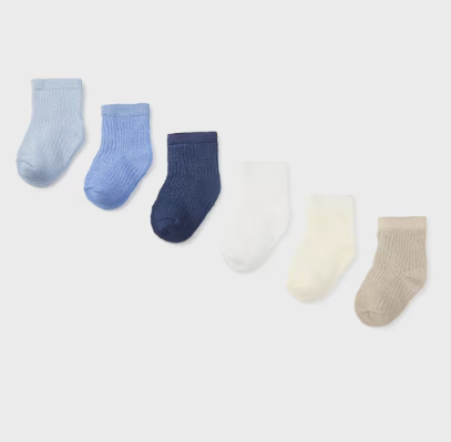 Blue Sock Set of 6