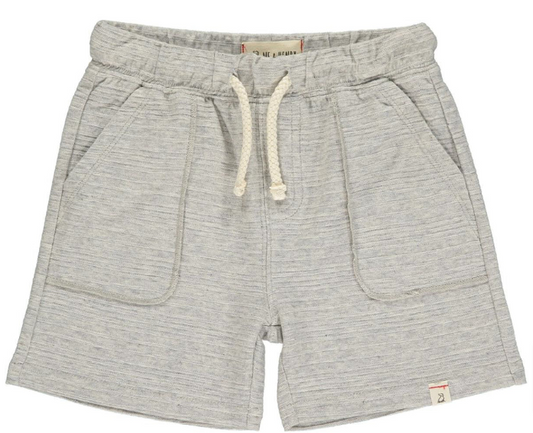 Grey Ribbed Bluepeter Shorts