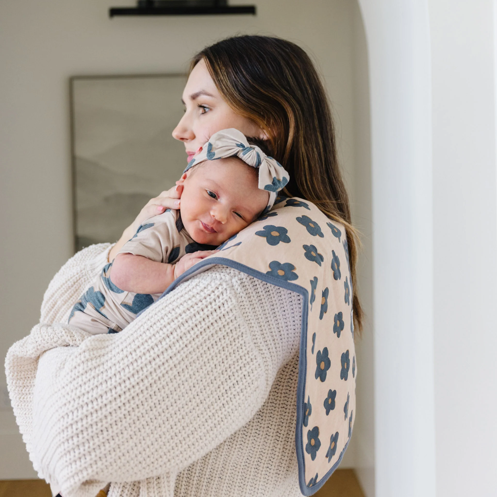 Gemma in Tan Burp Cloth Set 3 Pack