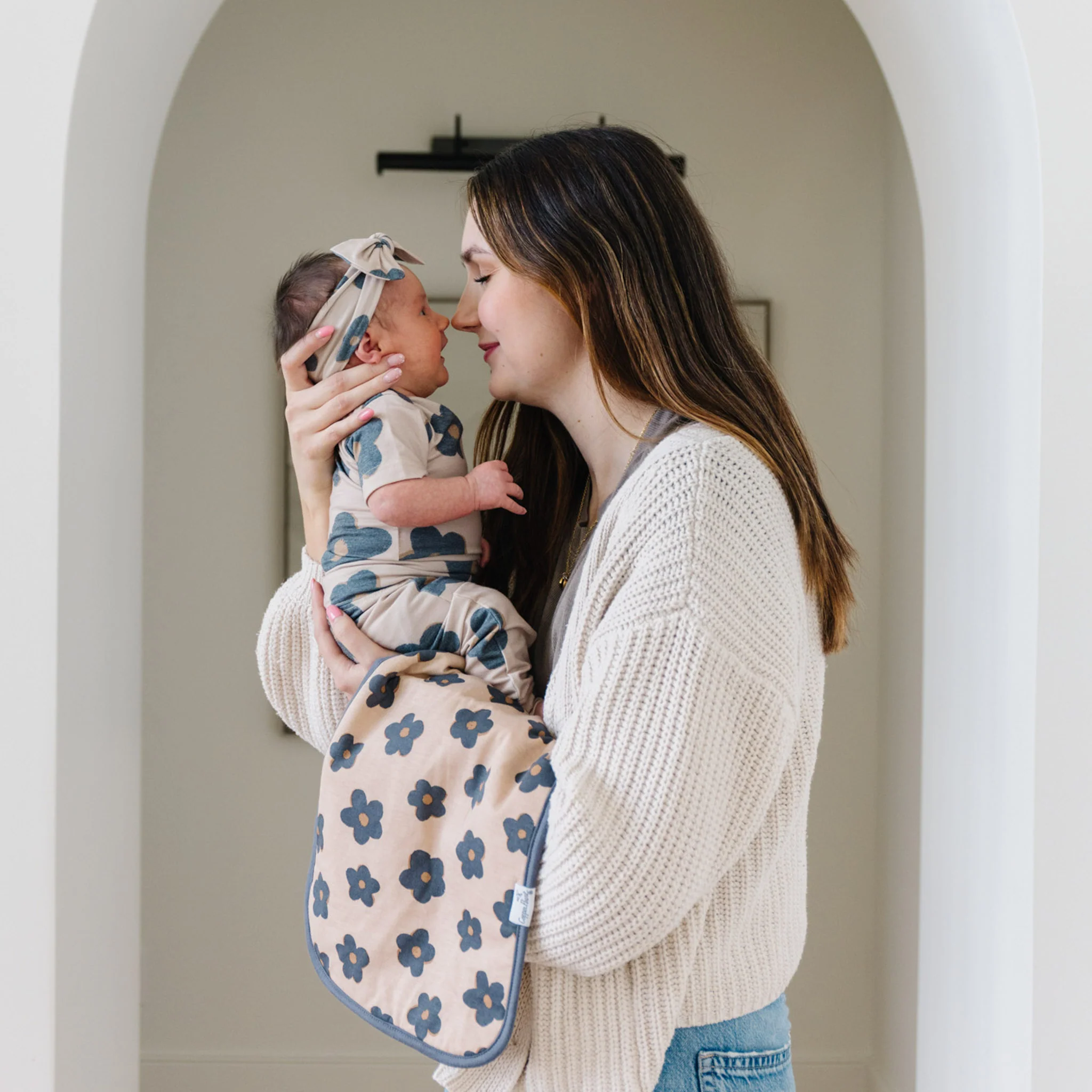 Gemma in Tan Burp Cloth Set 3 Pack