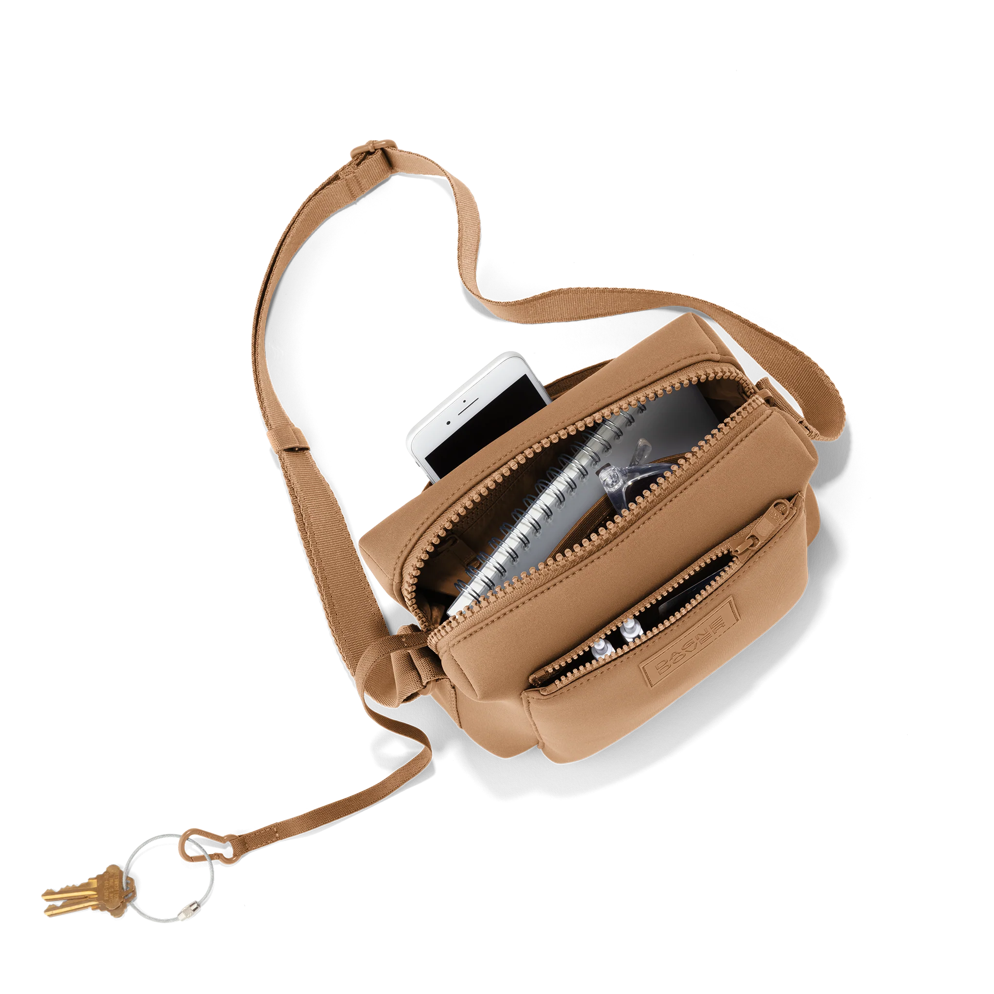 Camel Micah Crossbody