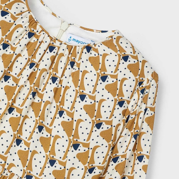 Caramel Spotted Dog Dress