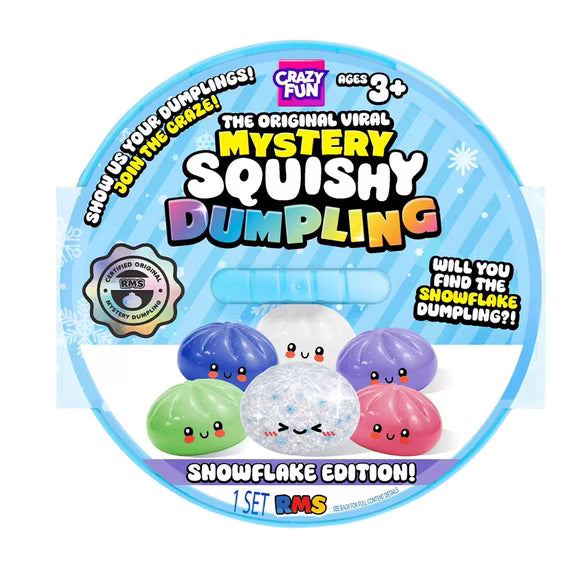 Limited Edition Snowflake Viral Mystery Dumpling
