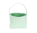 Green Seersucker Easter Basket