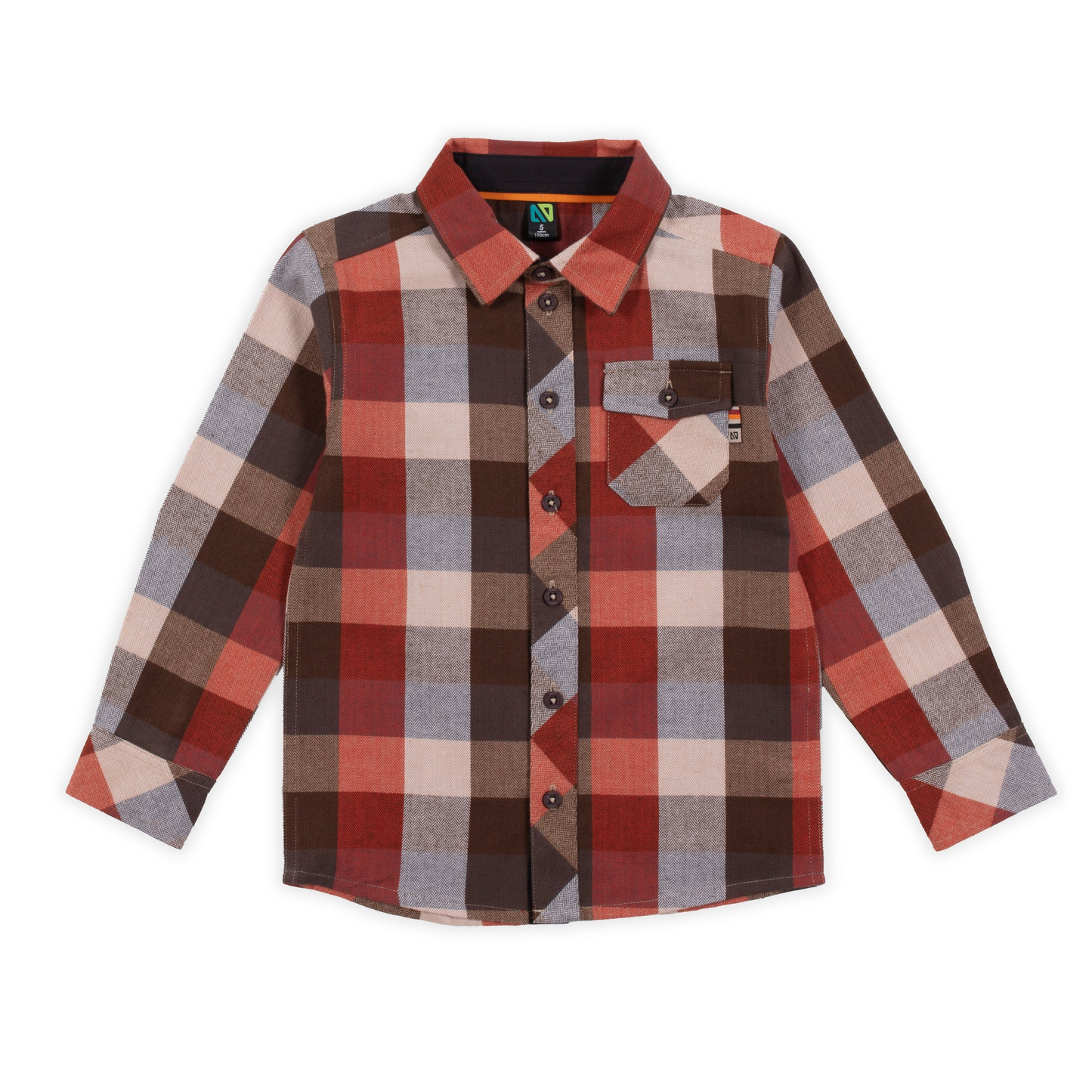 Autumn Plaid Button Up Shirt