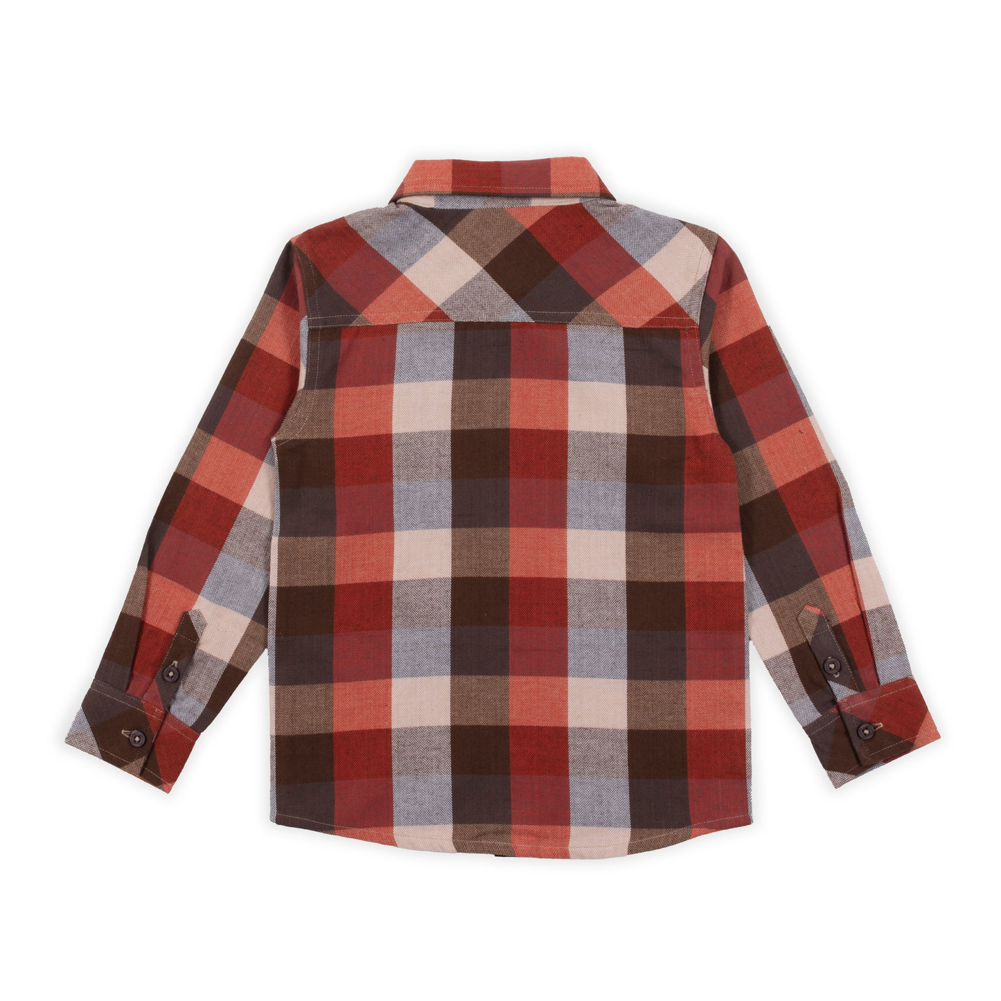 Autumn Plaid Button Up Shirt