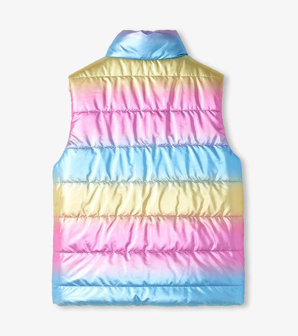 Rainbow Shine Reversible Quilt Vest