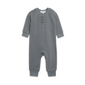 Crosby Waffle Knit Henley Romper