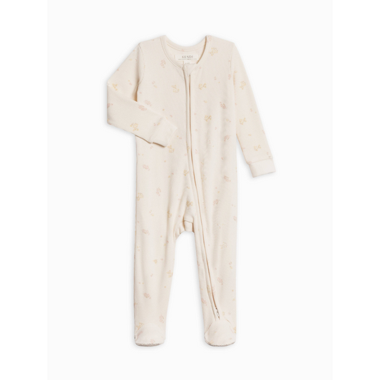 Kit Ribbed Zipper Sleeper