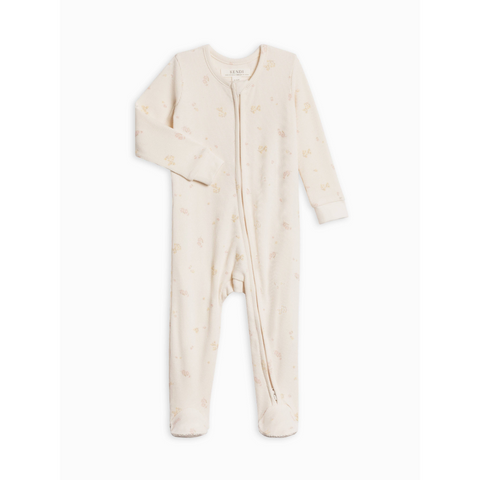 Kit Ribbed Zipper Sleeper