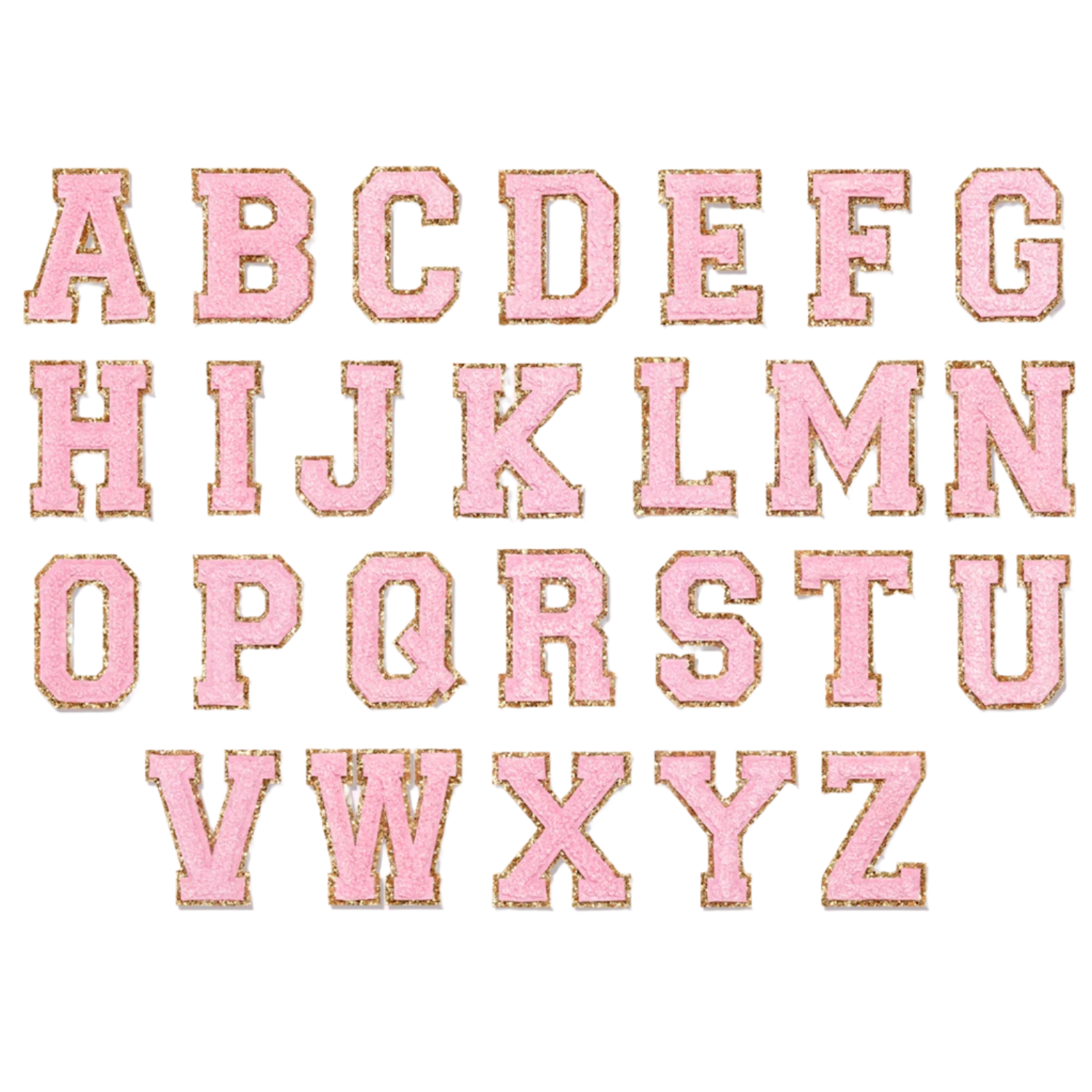 Light Pink Chenille Letter