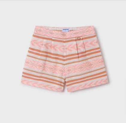 Flamingo Stripe Shorts