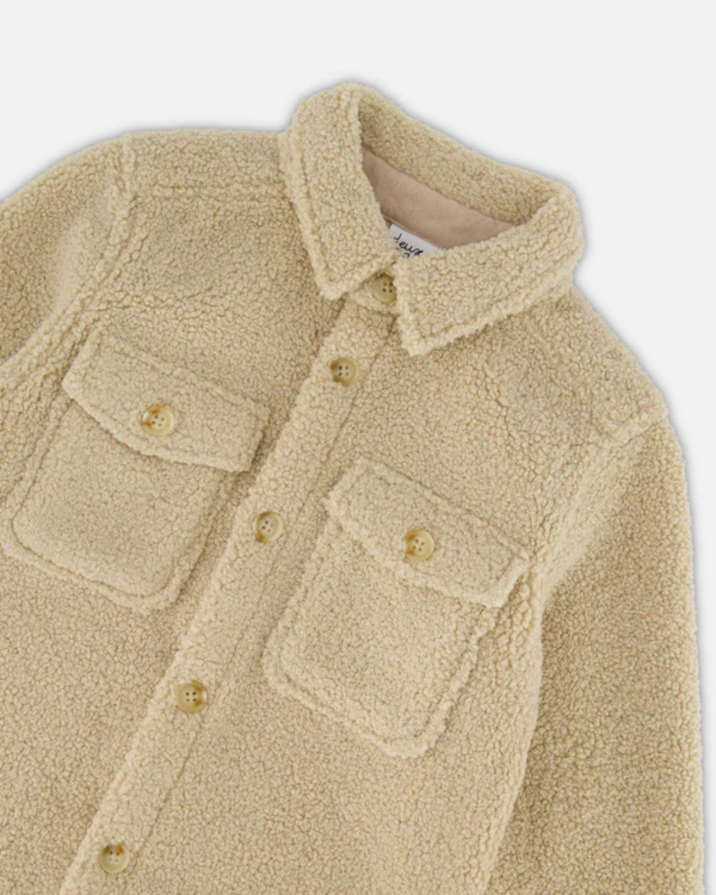 Sesame Sherpa Overshirt