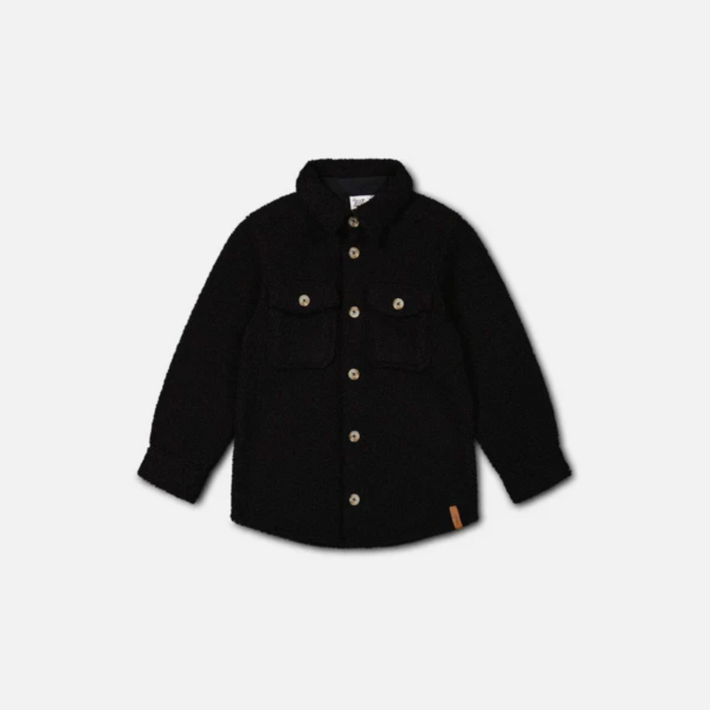 Anthracite Sherpa Overshirt