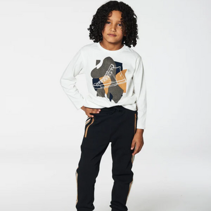Off White High-Top LS Tee