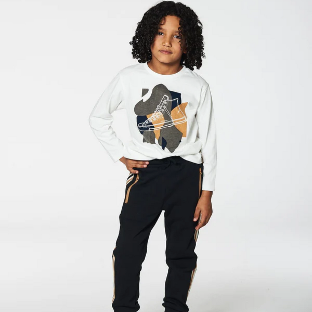 Off White High-Top LS Tee