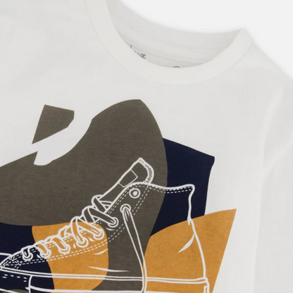 Off White High-Top LS Tee