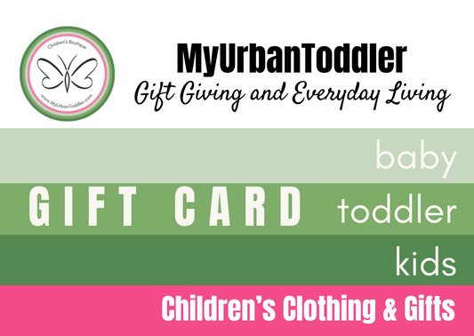Gift Card for My Urban Toddler