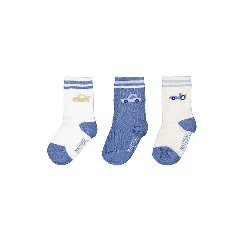 Car Striped Socks Set
