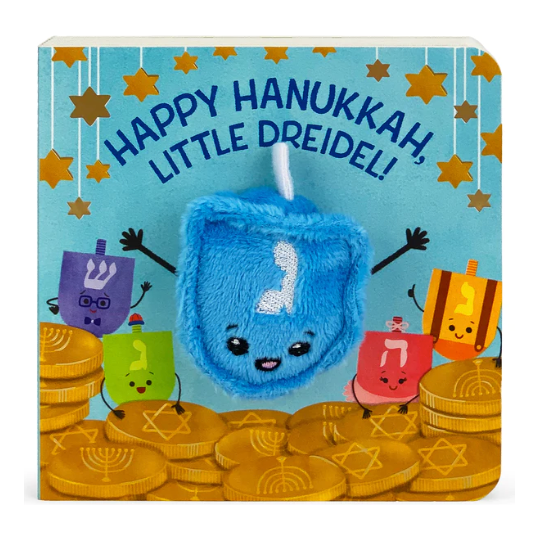 Happy Hanukkah Little Dreidel Puppet Book
