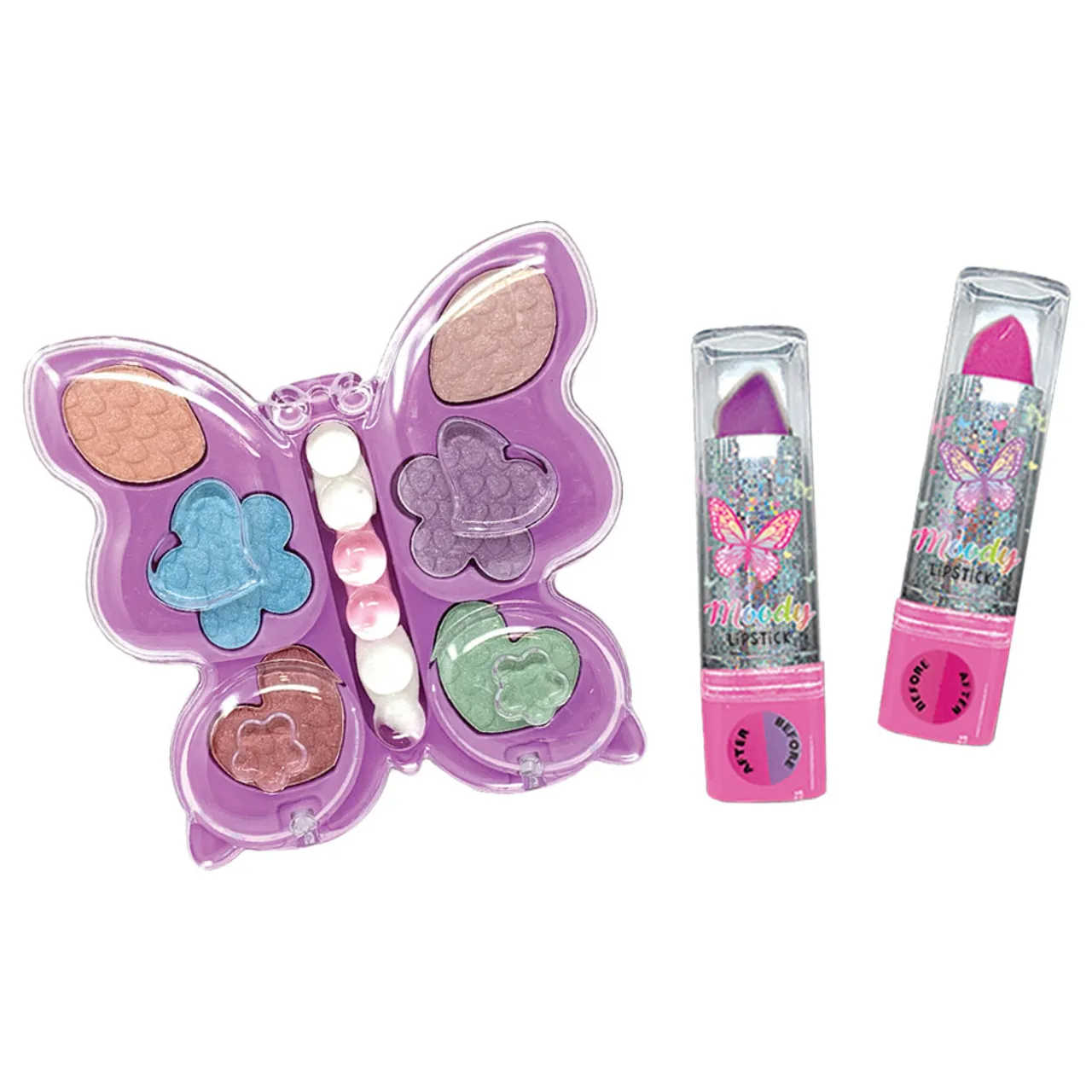 Glow Beauty Eyeshadow & Moody Lipstick Set
