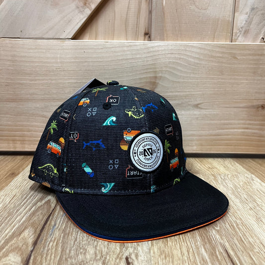 Black Beach Vibe Trucker Hat