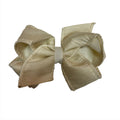 Cream Medium Dupioni Bow