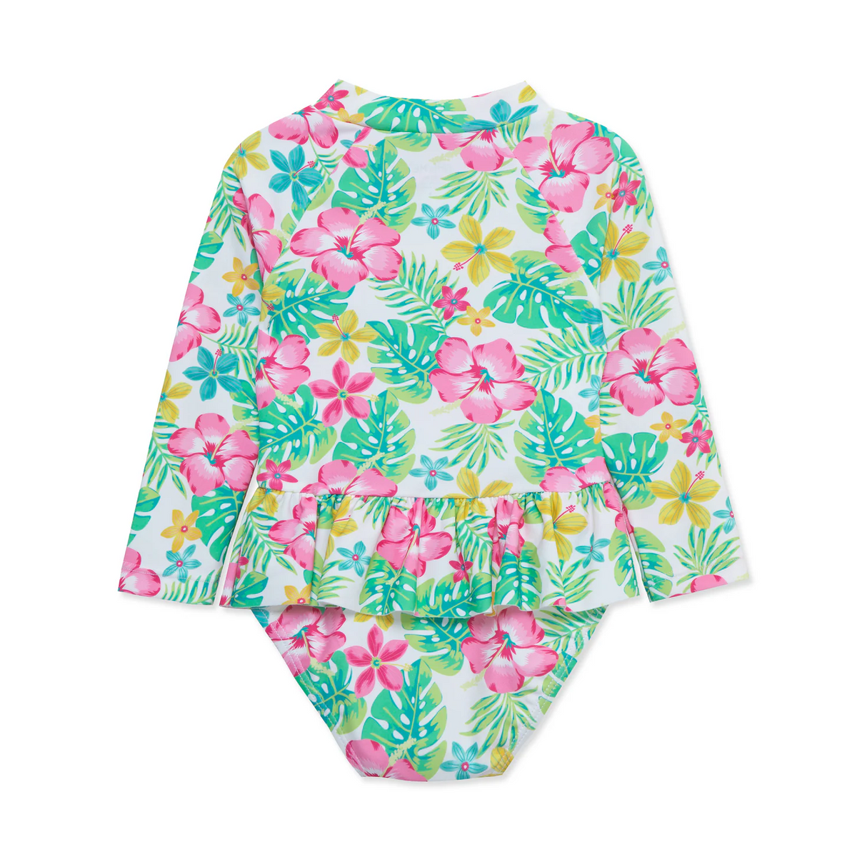 Tropical Rash Guard Swimsuit (Toddler)