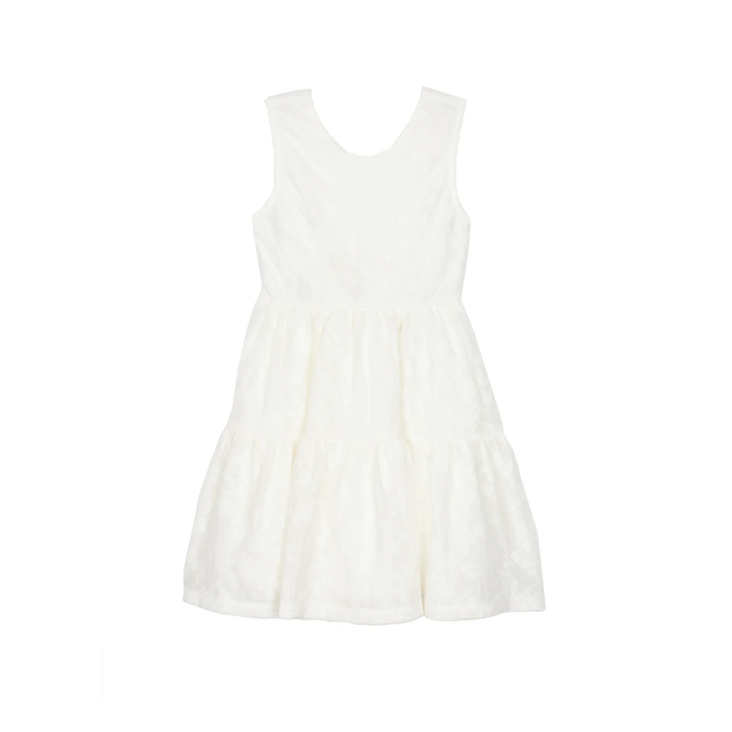 Cotton Cloud Dress with Bows