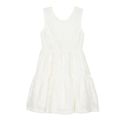 Cotton Cloud Dress with Bows