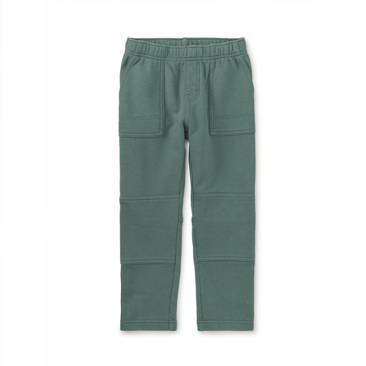 Basil Green French Terry Pants